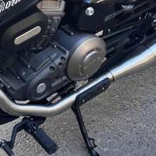 One Motorcycle Exhaust Cover (Including Accessories), Exhaust Pipe Heat Shield, Heat Dissipation Protection Cover, Off-Road Vehicle Modification Heat Shield, Modification Accessories, Suitable For Jinjira 300 And Other Off-Road Motorcycles. - Multicolor - View 5