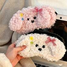 1pc Cute Cartoon Eye Mask, Sleep Mask, Puppy Cartoon Funny Cute Unisex Sleeping Eye Mask, Travel Essential, Cruise Essential, Holiday Essential - A - View 7