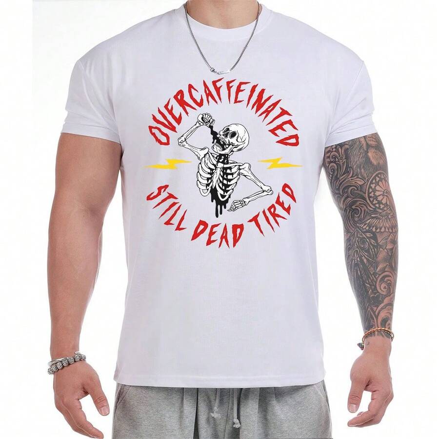 Camisetas masculinas - Branco - Ver 1
