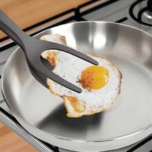 1 buah Spatula Silikon Multifungsi, Tersedia Berbagai Warna - Anti Lengket, Tahan Panas, Cocok untuk Memasak, Mengaduk, dan Menggoreng. Cocok untuk Pancake, Steak, dan Masakan Lainnya. Ini adalah alat dapur yang tahan lama dengan desain pegangan ergonomis dan tampilan yang stylish. - Spatula steak - View 16