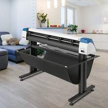 53-Inch Automatic Contour Vinyl Cutter Plotter With Adjustable Force And Speed For Cutting Signs, Includes Floor Stand And Signmaster Software - 查看 1