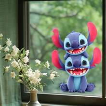 Disney 1pc Lilo & Stitch Cute Plush Stickers, Exquisite Decor. For School, Office, Journals, Scrapbooks, Laptops, Bottles, Skateboards, Helmets, Cars. Great For Daily Gifts, Birthday Gifts, Stationery, DIY Labels, Cards, Gifts & Festive Decor - A - View 6