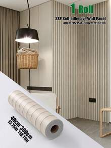 Brodark 1 Roll 40*300cm PVC Self-Adhesive Wallpaper, Faux Plaid Background, Waterproof Bedroom Wall Decor - Number Of Rolls - View 12