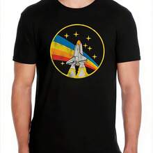 Camiseta Vintage con Emblema de Verano 2026, Diseño Ruso, para Hombre, Estilo Harajuku, 100% Algodón, Cuello Redondo, Holgada - Multicolor - Ver 1