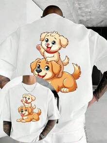 Men T-Shirts - White - View 6