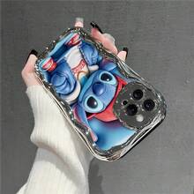 Disney Lilo & Stitch Official Phone Case Features Stitch In A  Streetwear Outfit, Including A Jacket, Cap, And Sneakers. The Design Gives The Character A Modern, Cool Vibe. It Is Durable, Stylish, And Great For Fans. Compatible With IPhone 17, 16, 15, 14, 13, 12, 11 Pro - 銀色 - 查看 3