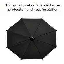 Outdoor Phone Umbrella | Planter Umbrella - Adjustable Height, Mini Umbrella With Clips For Easy Installation - A - View 5