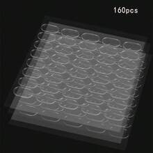 Cinta Adhesiva Doble Cara de Acrílico Nano Transparente - Impermeable, Reutilizable. Perfecta para Hacer Pósteres y Exhibiciones de Museos. Muy Conveniente de Usar, Adecuada para Uso Escolar. - oval - Ver 12