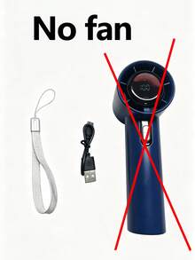 新款USB充電式迷你手持風扇，高功率靜音便攜式電風扇，適用於辦公室、宿舍、戶外場景，長電池壽命，優異冷卻效果，春夏熱銷商品。可用作伴娘禮物、母親節禮物、畢業禮物，也適用於房間、臥室、花園、廚房裝飾，男女通用，海灘旅行和度假旅遊必備趣味夏季配件。 - 多色 - 查看 15