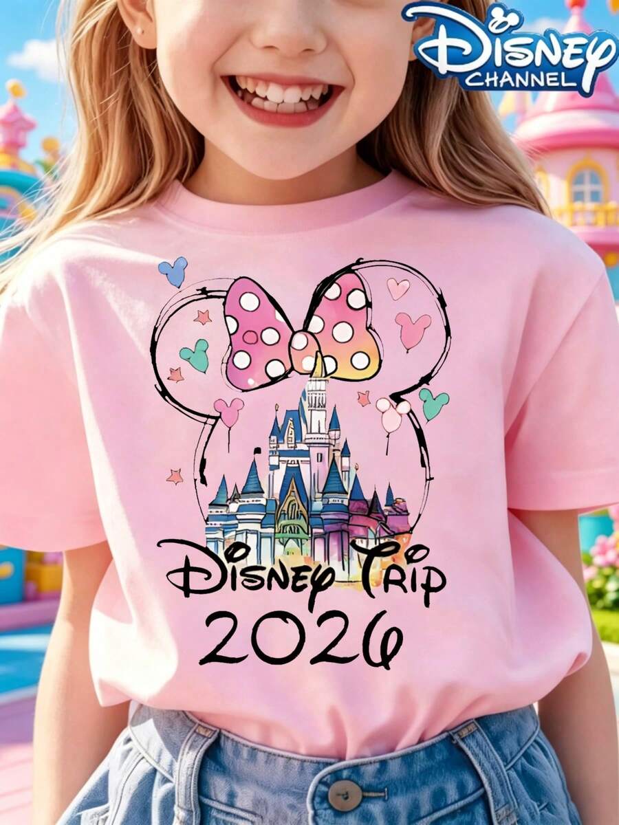 Disney Teen Girls T-Shirts - Pink - View 1