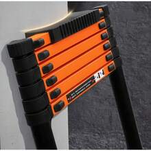 3.1M Portable Heavy Duty Multi-Purpose Metal Telescopic Ladder Extendable - 25B-wIN-uK-tGZT-3.1M - View 3