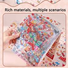 10 Different Scene Stickers, No Repeated Scenes, 10 Scenes/Reference Images X 16 Stickers, Miniature Scene Sticker Collection, Creative House Scene Stickers Suitable For Planner Use, Christmas And New Year Gift - A - View 4