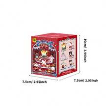 Miniso Non-Plush Filled (1PC Random Delivery) Sanrio Characters Nutcracker Series Figure Blind Box, Cute Cartoon Collectible Figurine, Desktop Decoration Ornament, Surprise Gift For Fans - Multicolor - View 7