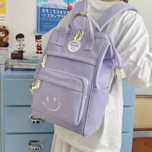 MIDIMOUSE 1 pieza Mochila para mamá, bolsa de viaje ligera con estampado, mochila multifuncional de gran capacidad, bolso de mano, mochila para madre e hijo, mochila para estudiantes mujeres, mochila ligera de gran capacidad, mochila escolar de moda para secundaria y primaria - Multicolor - Ver 11