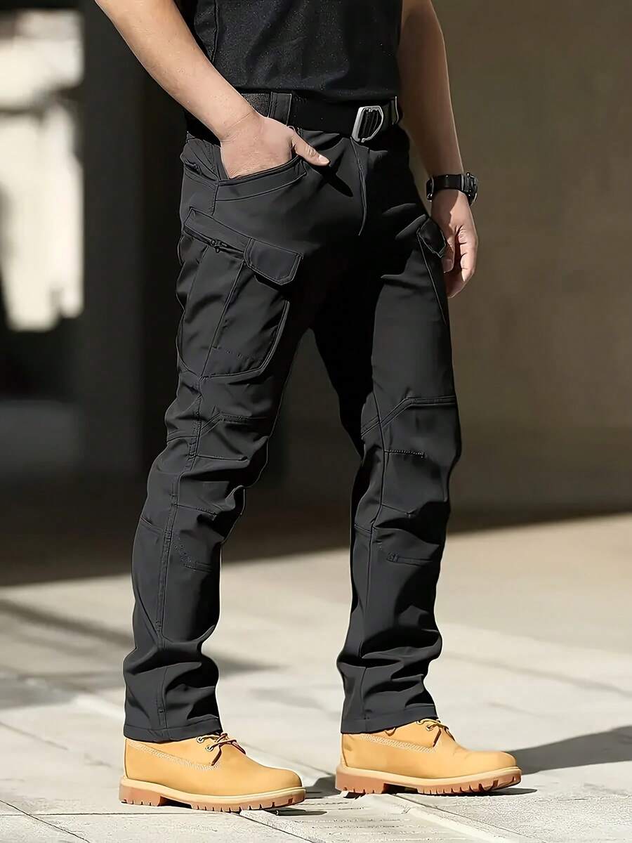 Men Pants - Black - View 1