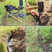 10-Meter Outdoor Garden Boundary Lawn Isolation Strip/Edge Strip Send 30 Nails - VJP0009-b - View 4