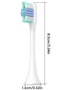 2/4/8入 適用於 Oclean 電動牙刷替換刷頭，專業電動牙刷刷頭補充裝，相容於 O-Clean 電動牙刷 - 查看 10