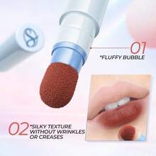 SACE LADY Matte Cushion Lip & Cheek Dual-Use Long-Lasting Velvet Lipstick, Silky Waterproof Non-Sticky Lip Makeup - 01 - View 4