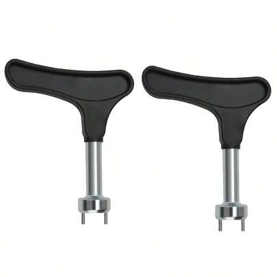 2pcs Golf Shoe Cleat Wrenches, Golf Shoe Cleat Removal Tools, Golf Spiked Shoe Tools (For Spiked Shoes), Universal Spiked Shoe Replacement Tools