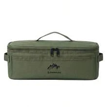 Large Capacity Camping Cutlery Storage Bag, Reinforced Handle, Portable Design, Suitable For Outdoor Camping, Picnic, Hiking, Travel, Yard Activities - Multicolor - View 9