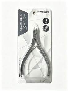 Stainless Steel Cuticle Nipper For Back To School | Ultra-Sharp Dead Skin & Ingrown Toenail Trimmer For Teens & Students | Professional Manicure Pedicure Tool For Easy School Day Nail Care - Silver - View 7