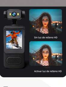 Y2 Portable Recorder Camera With Rear Clip, HD Sports Camera With Rotating Lens, Night Vision And Motion Detection, Packaged In Colorful Box For Vlogs, Cycling And Daily Life Recording, Father's Day Gift - View 2