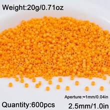 600顆彩色機器刺繡種子珠玻璃珠 DIY手工藝製作配件材料 - 機繡珠 - 查看 15