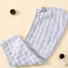 1pc Ultra-Fine Microfiber Absorbent Quick-Dry Hair Cap, Soft Comfortable Bathroom Towel, Minimalist Solid Color Bathroom Accessory, Super Absorbent Hair Towel, Anti-Frizz Wet Hair Shower Cap, Sleeping Shower Cap - Multicolor - View 9