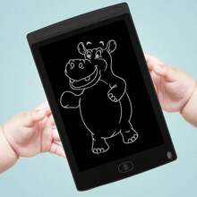 Tableta Para Dibujo Digital Cuadernillo Ejercicios tablet para niños - Negro - Ver 4