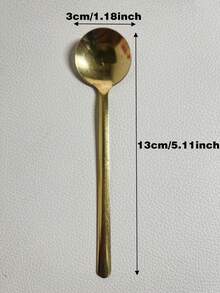 1pc Stainless Steel Ice Cream Scoop, Fruit Spoon, Durable Ball Excavator, Suitable For Watermelon, Cantaloupe, Papaya, Ice Cream And Fruit Scooping, Fruit Ball Spoon And Ice Cream Tool, Ice Cubes, Party, Travel, Outdoor, Wedding, Birthday, Camping, Graduation, Bachelorette Party, Kitchen Tool, Kitchen Essential, - Silver - View 12