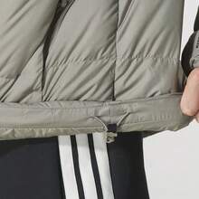 Adidas Casual Comfortable Outdoor Windproof Warm American Style Hooded Short Puffer Down Jacket For Men - Gray-green - View 6
