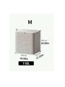 Thickened Material Foldable Fabric Storage Box, Foldable Fabric Storage Bin, Closet Organizer Cube Suitable For Busy Professionals, Living Room Corner Room Decor Storage Organizer, Wardrobe Organizer Storage Box - Multicolor - View 14