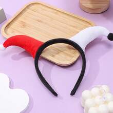 1pc Halloween Funny Clown Headband Party Costume Creative Devil Headband Holiday Performance Dress Up Hair Accessory Decoration Prop - Multicolor - View 10