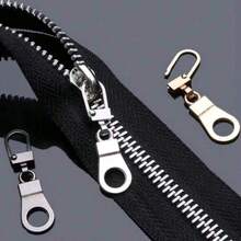 4/5/10pcs Small Hole Zipper Puller Instant Zipper Repair Kit, Universal Zipper Slider Head Replacement Accessories For Bags, Down Jackets, Purses, Clothes, Shoes - Multicolor - View 8