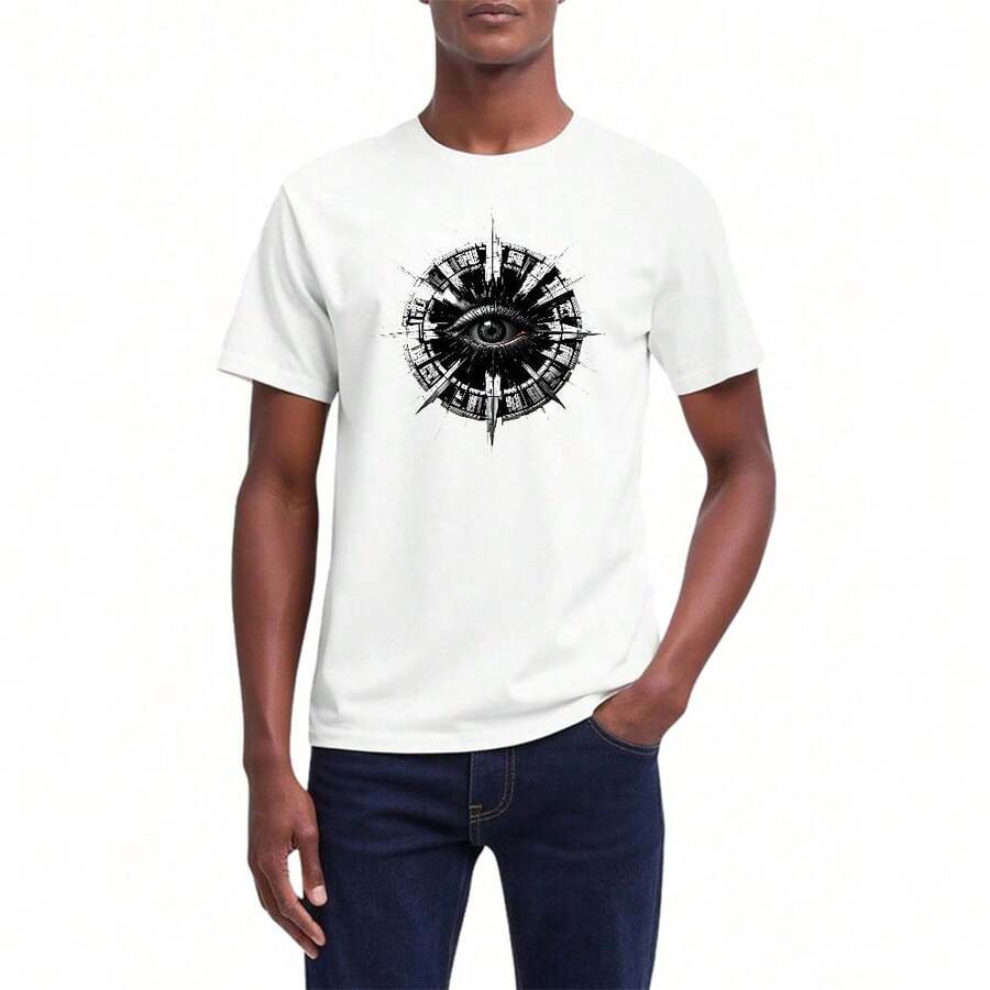 Men T-Shirts - White - View 1