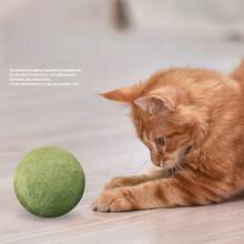 Extra Large Catnip Ball, High Density Compressed Cat Grass Ball, Long Lasting Cat Toy, Relieve Anxiety And Prevent Scratching Furniture - Multicolor - View 11