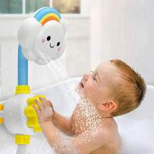 Nuevos juguetes de baño para bebés, modelo de nube para jugar en el agua, grifo de ducha con rociador de agua, juguete para niños, rociador de chorro, regalo de baño para niños. - 469 sin caja - Ver 2