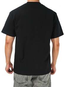 Men Sports Tees & Tanks - 黑色 - 查看 2