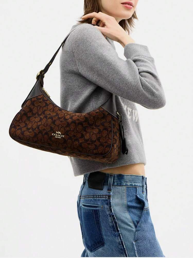 Coach Ella 35 Women's Shoulder Bag Hobo Purses Zipper Bag | SHEIN USA
