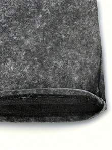 Talla Grande - Talla Grande - /Retro para Mujer - Camiseta de Talla Grande Artesanal Resistente Lavada/Estampada con Texto y Estampados de Tema Cerezas Divertidos, Dulces y a la Moda/Tendenc - Negro - Ver 3