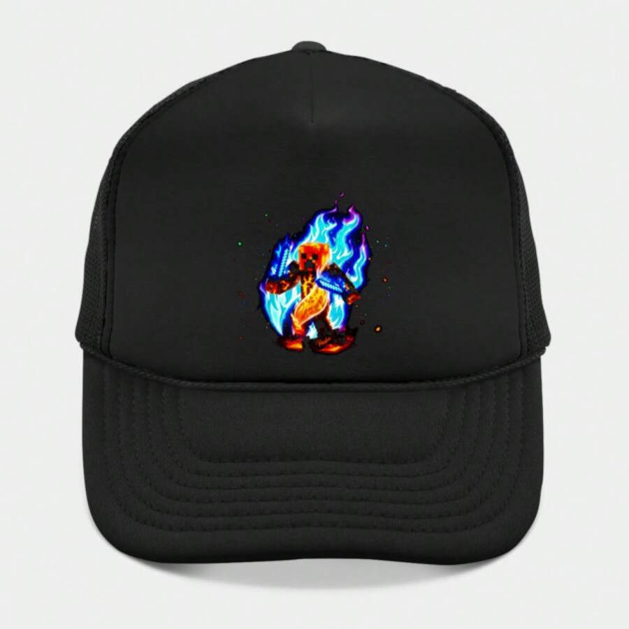 Prestonplayz-Youtuber-Gaming Hat - 黑色 - 查看 1