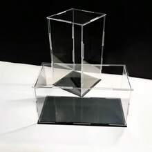 Caixa de Armazenamento e Exibição de Blocos de Construção de Modelos, Capa de Brinquedo de Basquete de Anime de Boneca, Caixa de Mesa à Prova de Poeira Transparente para Figuras - 1PC - Visão 5