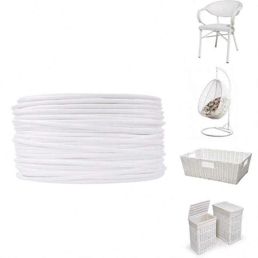 Plastic Rattan Repair Kit - 120 Feet Of Rattan Furniture Repair Material For Patio Rattan Furniture Restoration - White - View 1