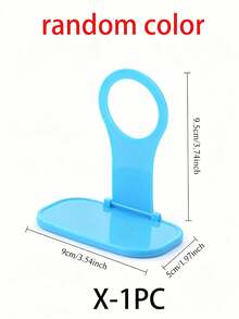 Creative And Cute Foldable Hanging Phone Charging Stand, Random Colors, Convenient And Portable, Creative Gift, Portable Phone Stand - Multicolor - View 7