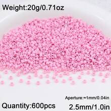 600顆彩色機器刺繡種子珠玻璃珠 DIY手工藝製作配件材料 - 機繡珠 - 查看 10