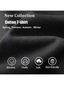 Men T-Shirts - Black - View 2