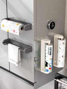 1pc Minimalist Kitchen/Bathroom Storage Rack, Bathroom Toilet Paper Holder, Towel Rack, Space-Saving Design, Easy To Assemble And Disassemble, Kitchen Storage Rack, School/Office Storage, Bedroom Decor, Kitchen Accessories, Bathroom Decor, Home Decor, Student Dorm Storage Rack - B - View 6