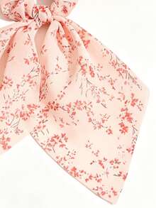 2 chiếc khăn choàng voan hoa văn màu trơn, phong cách cung đình Bohemian, phụ kiện polyester thường ngày, phù hợp cho mọi mùa, lễ hội, tiệc tùng. - Màu Hồng baby - Xem 7
