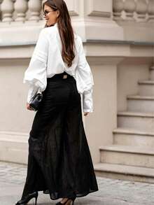 Women's Casual Elegant Commute Blouse - New Spring/Autumn Style Office White - White - View 3