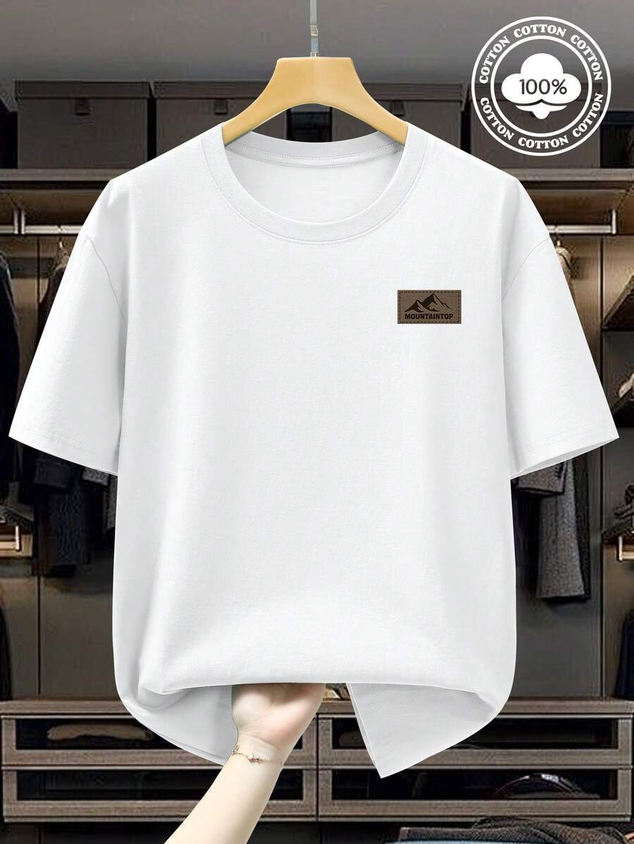 Men T-Shirts - 白色 - 查看 1